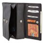 Tillberg ladies wallet made from real nappa leather 10 cm x 17 cm x 3 cm black