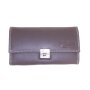 Tillberg waiters wallet made from real nappa leather dark brown