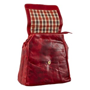 Tillberg backpack made of real leather in vintage look