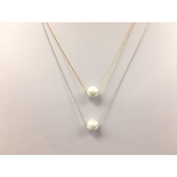 Necklace with pearl, 44cm