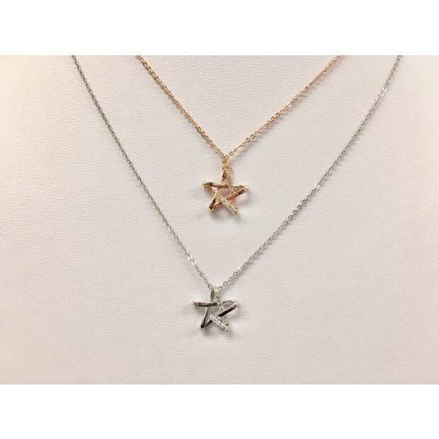 Necklace with Star pendant, 44cm
