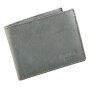 Leather wallet 12LX9,5HX2W MK002 / Grey
