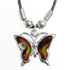 Mood necklace with an middle sized butterfly SR-20500...