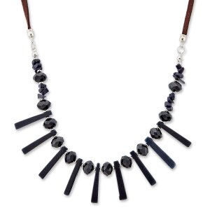 Necklace withcut glas stones for women by...
