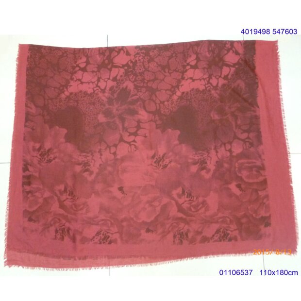 Scarf 35% Cotton 60% Polyester rot