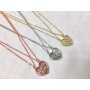 Necklace with friendship pendant, set of 2, I LOVE YOU, SR-20650, length 45cm