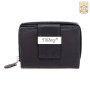 Tillberg ladies wallet made from real leather black