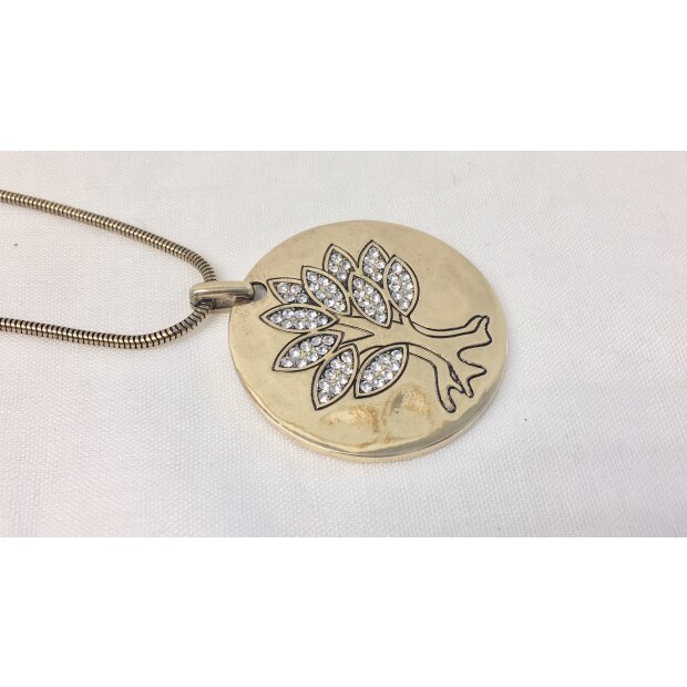 Necklace with tree pendant SR-20658 gold