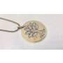 Necklace with tree pendant SR-20658 gold