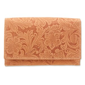 Wallet with flower design ladies wallet