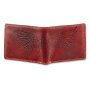 Wallet made from real water buffalo leather with eagle...