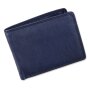 Leather wallet Navy Blue