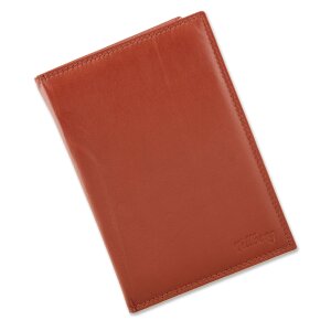 Real leather passport case