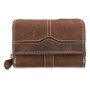 Wild Real Only!!! real leather wallet, high quality, robust brown S-0395