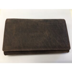 Wallet Wild Real Leather!!!,long wallet,real leather,high quality processed 5927 darkbrown