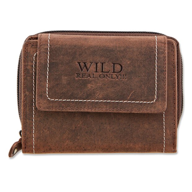 Wild Real Only!!! ladies wallet made from real water buffalo leather 6403D