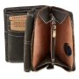 Wild Real Only!!! real leather wallet, high quality, robust black