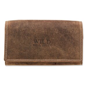 Wild Real Only!!! ladies wallet made from real water buffalo leather nature