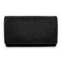 Wild Real Only!!! ladies wallet made from real water buffalo leather black