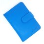 Tillberg credit card case made from real nappa leather, royal blue