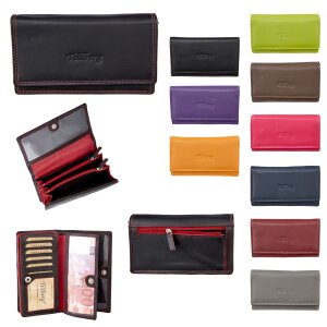 Tillberg ladies wallet made from real nappa leather 16,5 cm x 10 cm x 3 cm