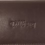 Tillberg ladies wallet made from real nappa leather 16,5 cm x 10 cm x 3 cm reddish brown