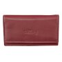 Tillberg ladies wallet made from real nappa leather 16,5 cm x 10 cm x 3 cm wine red