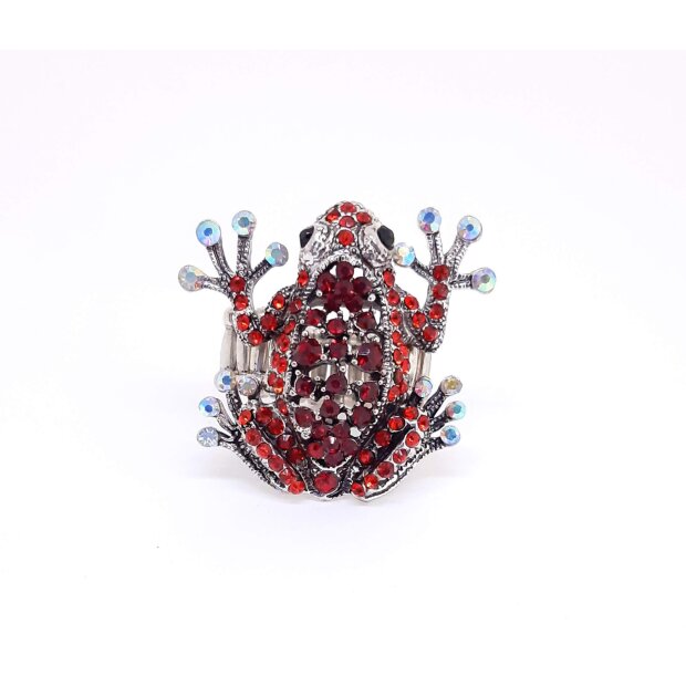 Elastic ring frog red
