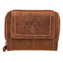 Wild Real Only!!! ladies wallet made from real water buffalo leather tan