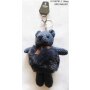 Key Chain teddy bear navy blue