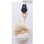 Keychain popsicle gold/pink/grey/beige