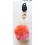 Keychain popsicle gold/red/hot pink/grey