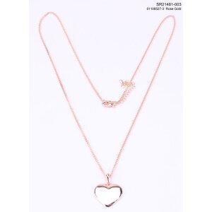 Necklace with Heart pendant 70+5cm
