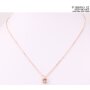 Fine necklace with pendant cubic zirconia, 01108539, 45 + 5 cm