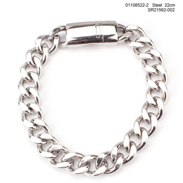 Stainless steel bracelet 22 cm