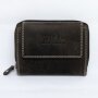 Wallet made of water buffalo leather WILD REAL ONLY !! brown