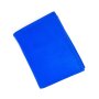 Wallet made from real leather 10,5 cm x 8 cm x 2 cm, royal blue