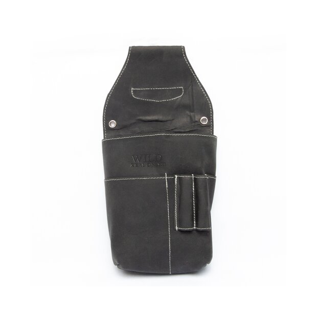 Wild Real Only!!! Wallet holder for waiter wallets made of water buffalo leather black