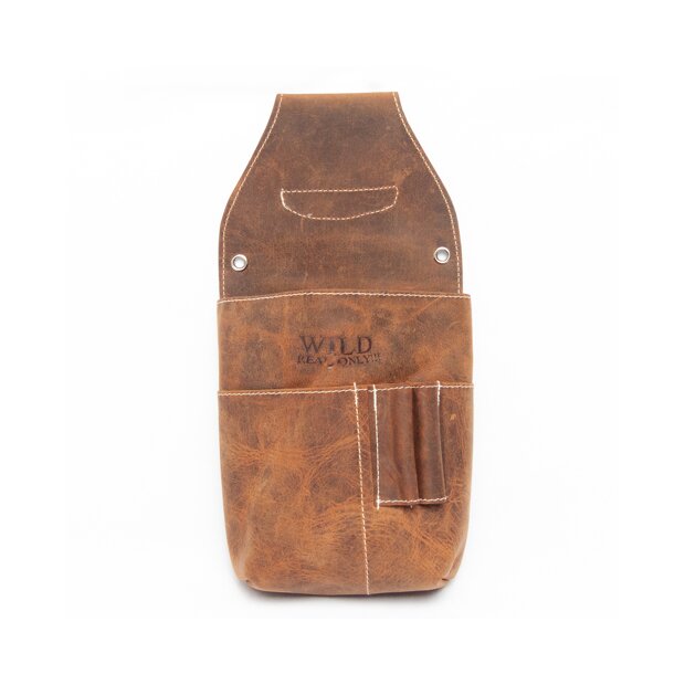 Wild Real Only!!! Wallet holder for waiter wallets made of water buffalo leather nature