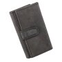 Water buffalo leather wallet WILD REAL ONLY !!!/ST-2016 black