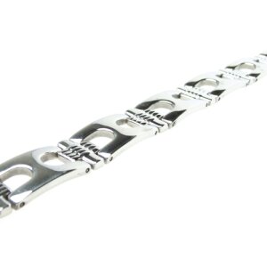 Edelstahl  Armband  21,5cm lang, 14mm breit   01800571...