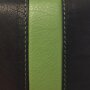 Tillberg ladies wallet made from real nappa leather black+pastel green