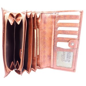 Wallet with studs 10 cm x 18,5 cm x 3 cm