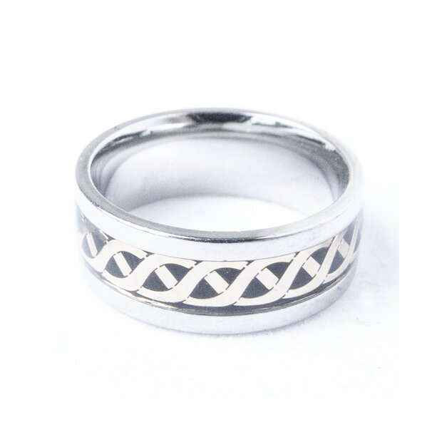 Stainless steel ring  Gr&ouml;sse 20