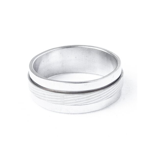 Stainless steel ring  Gr&ouml;sse 21