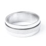 Stainless steel ring  Gr&ouml;sse 22