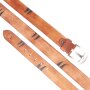 Buffalo leather belt 4 cm wide, length -100,105,110,115 cm 1 piece each GA-253