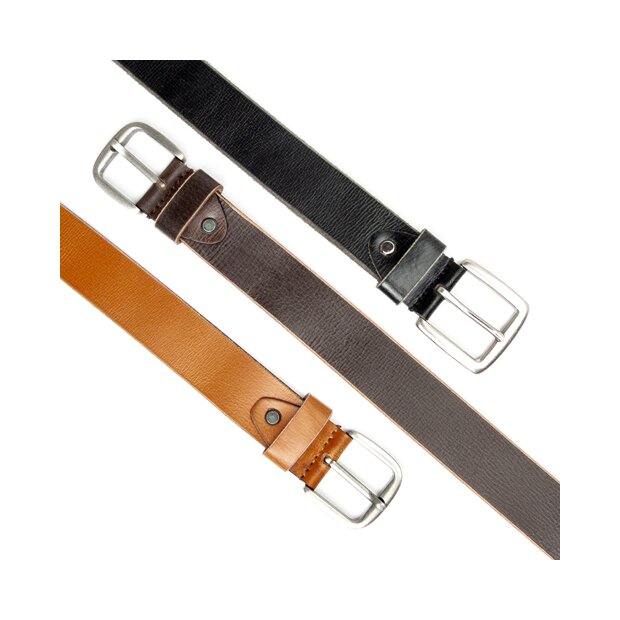 Buffalo leather belt 4 cm wide, length -100,105,110,115 cm 1 piece each UT-2217-28