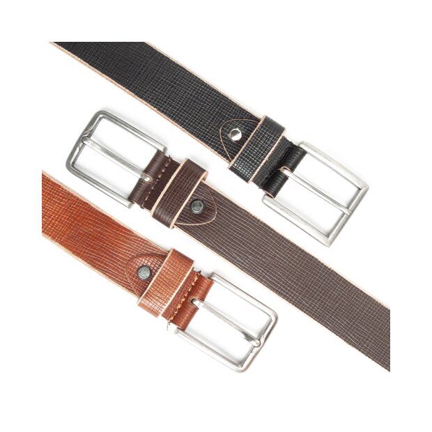 Buffalo leather belt 4 cm wide, length -100,105,110,115 cm 1 piece each UT-2217-26