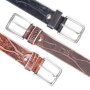 Buffalo leather belt 4 cm wide, length -100,105,110,115 cm 1 piece each UT- 4181